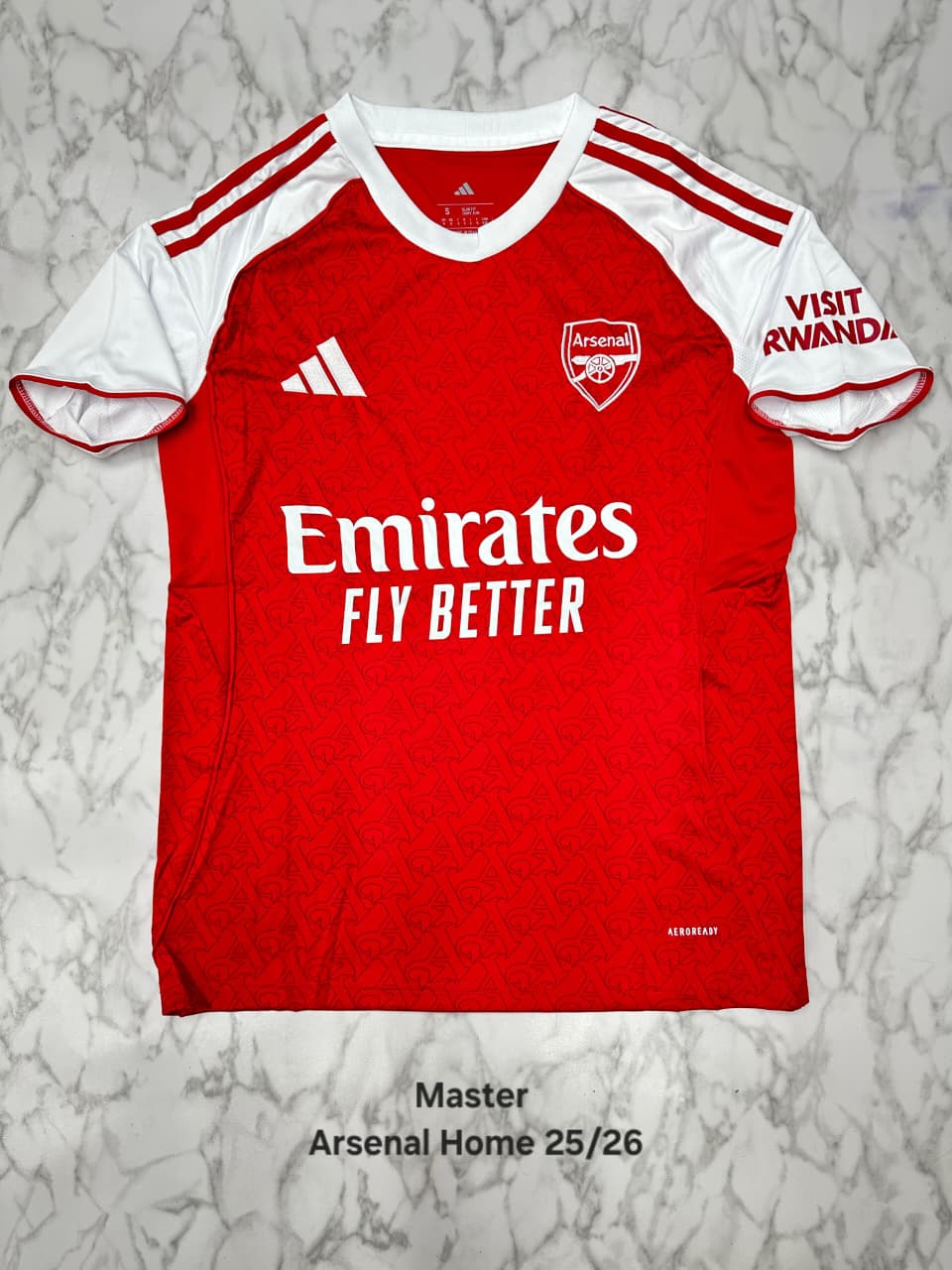 Arsenal Home 25/26 Master Quality – Fan Version Football Jersey