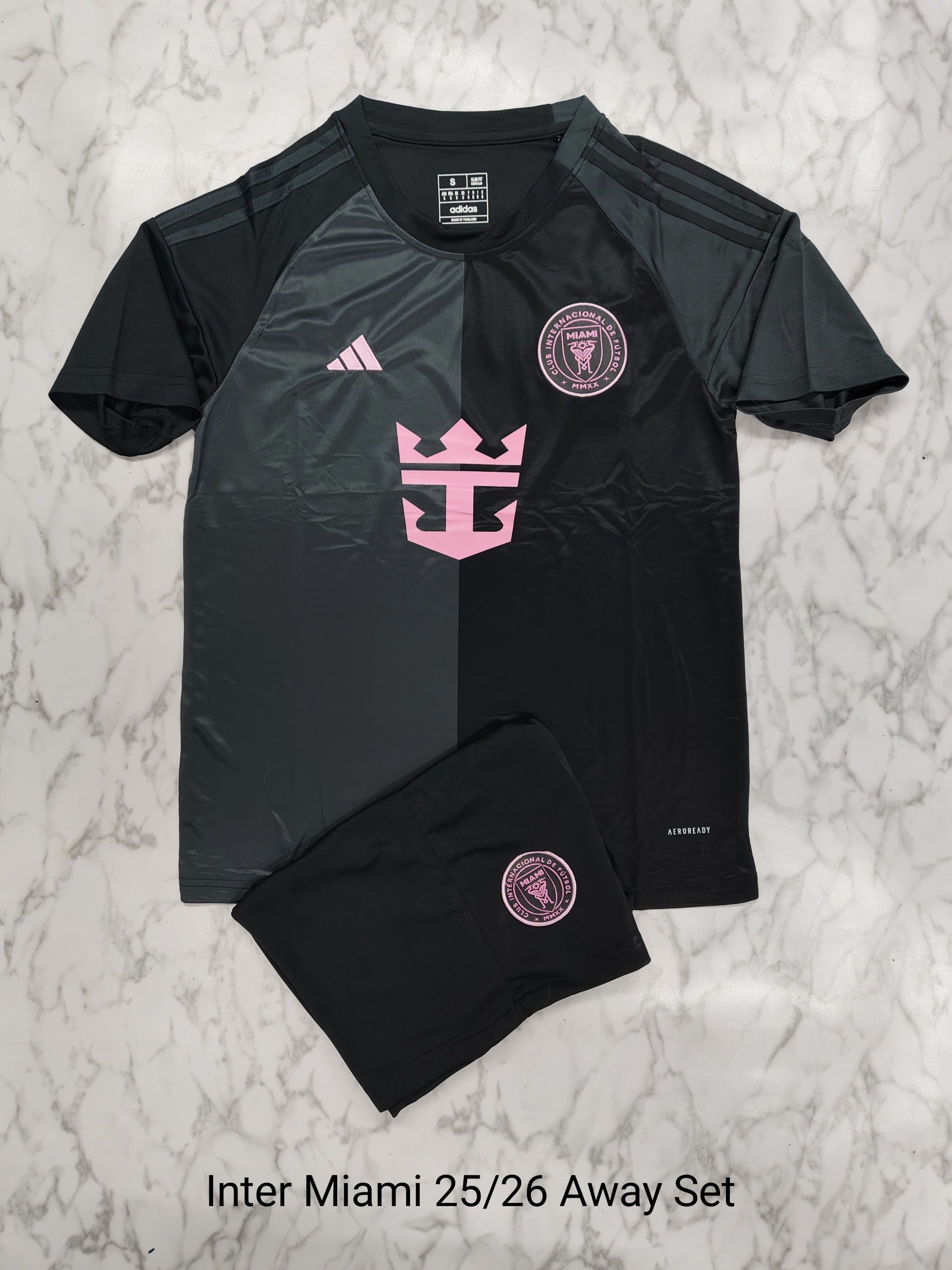 Inter Miami Away 25/26 Football Jersey Set (Jersey + Shorts)