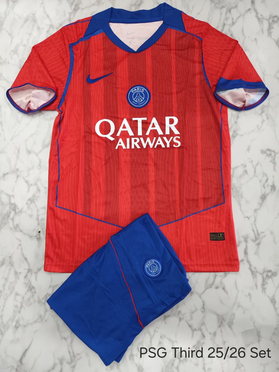 Paris Saint-Germain (PSG) Third 25/26 Football Jersey Set (Jersey + Shorts)