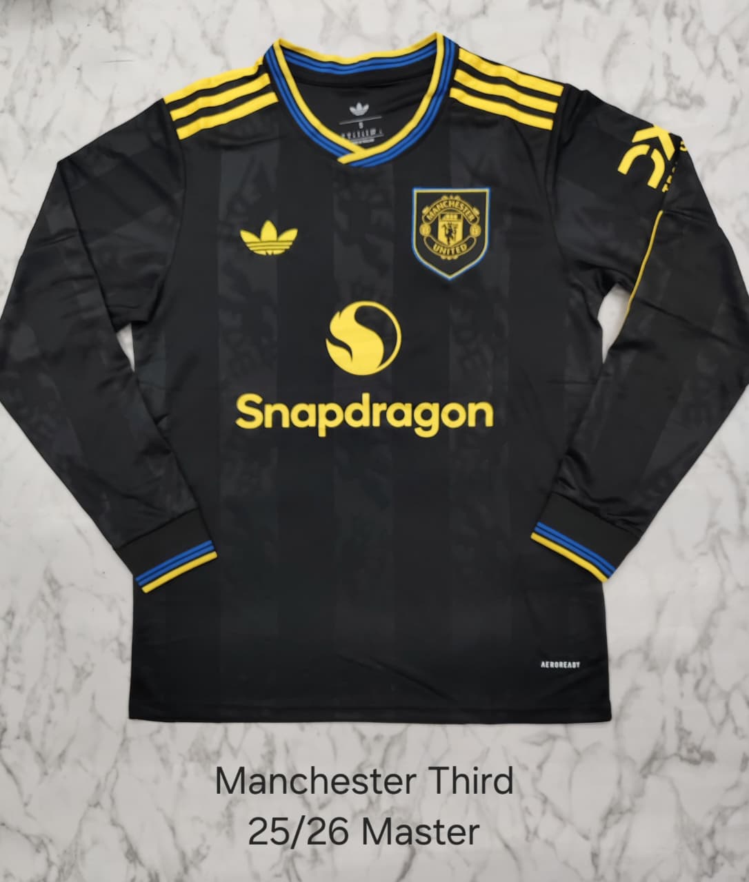 Manchester United Third 25/26 Full Sleeves Football Jersey – Master Quality