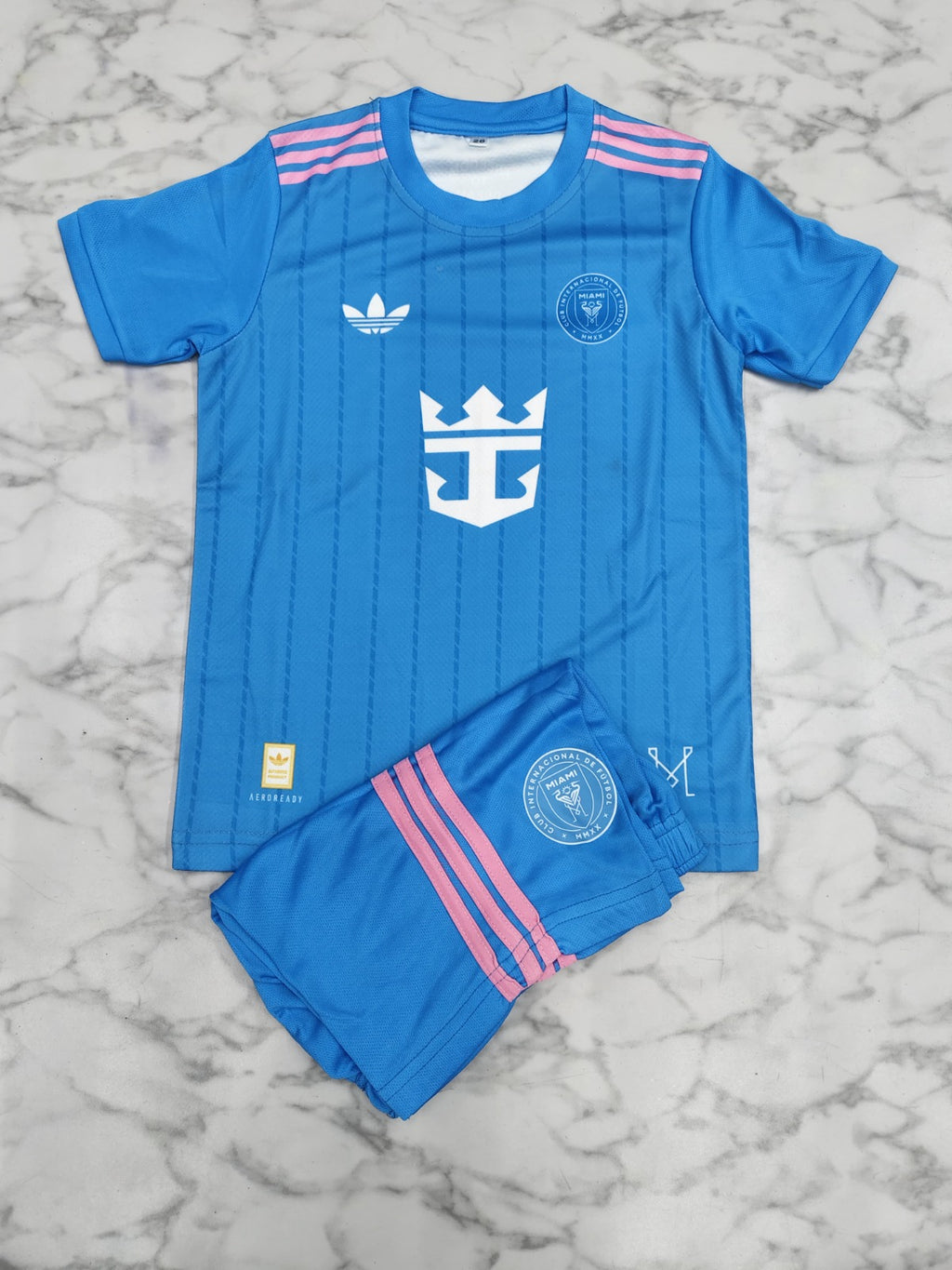 Inter Miami Third 25/26 Kids India Football Jersey Set (Jersey + Shorts)