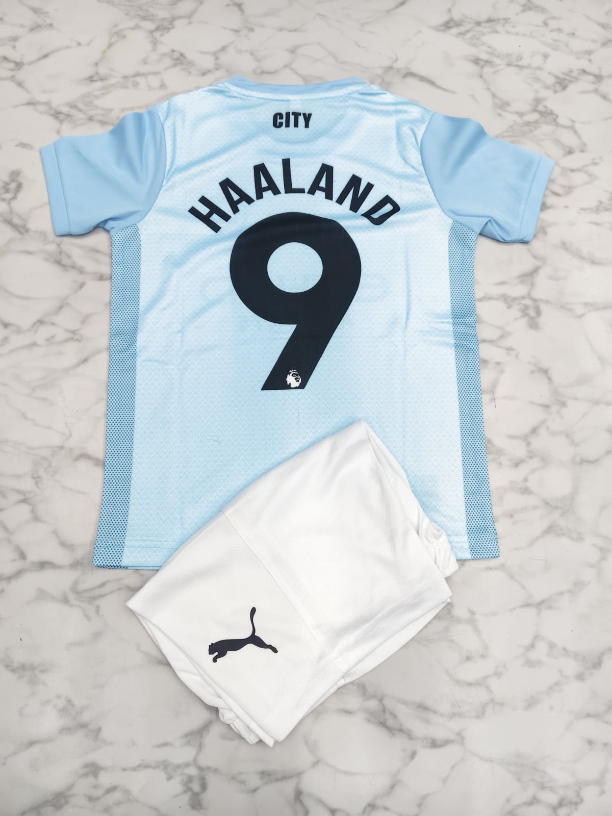 Manchester City Home 25/26 Kids India Football Jersey Set (Jersey + Shorts)