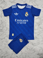 Real Madrid Third 25/26 Kids India Football Jersey Set (Jersey + Shorts)