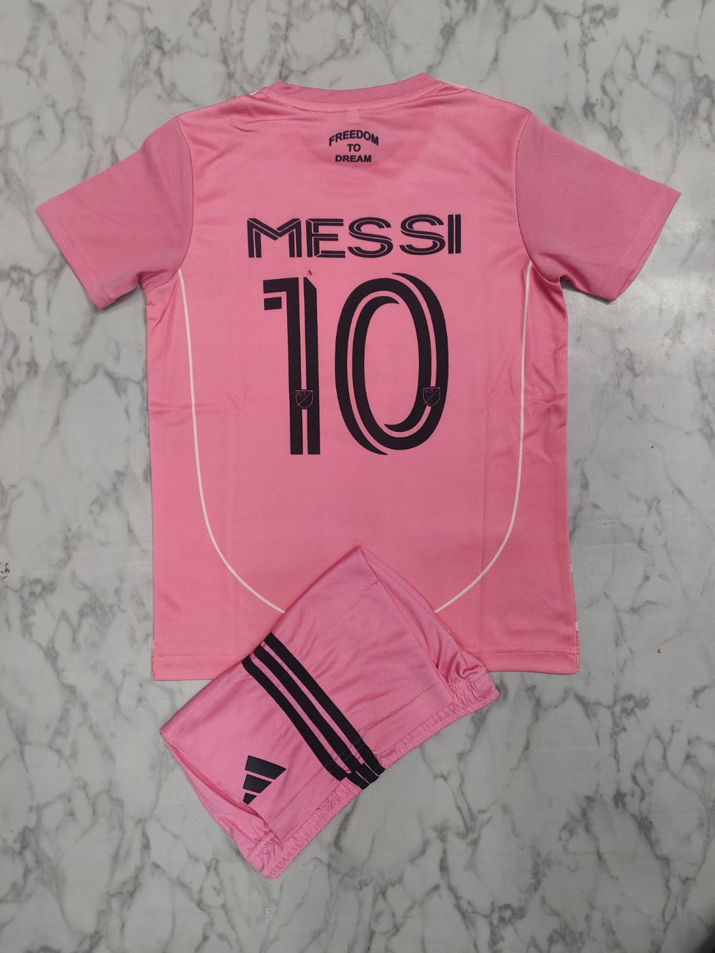 Inter Miami Home 25/26 Kids India Football Jersey Set (Jersey + Shorts)