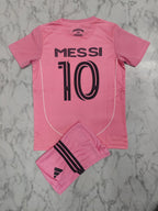 Inter Miami Home 25/26 Kids India Football Jersey Set (Jersey + Shorts)