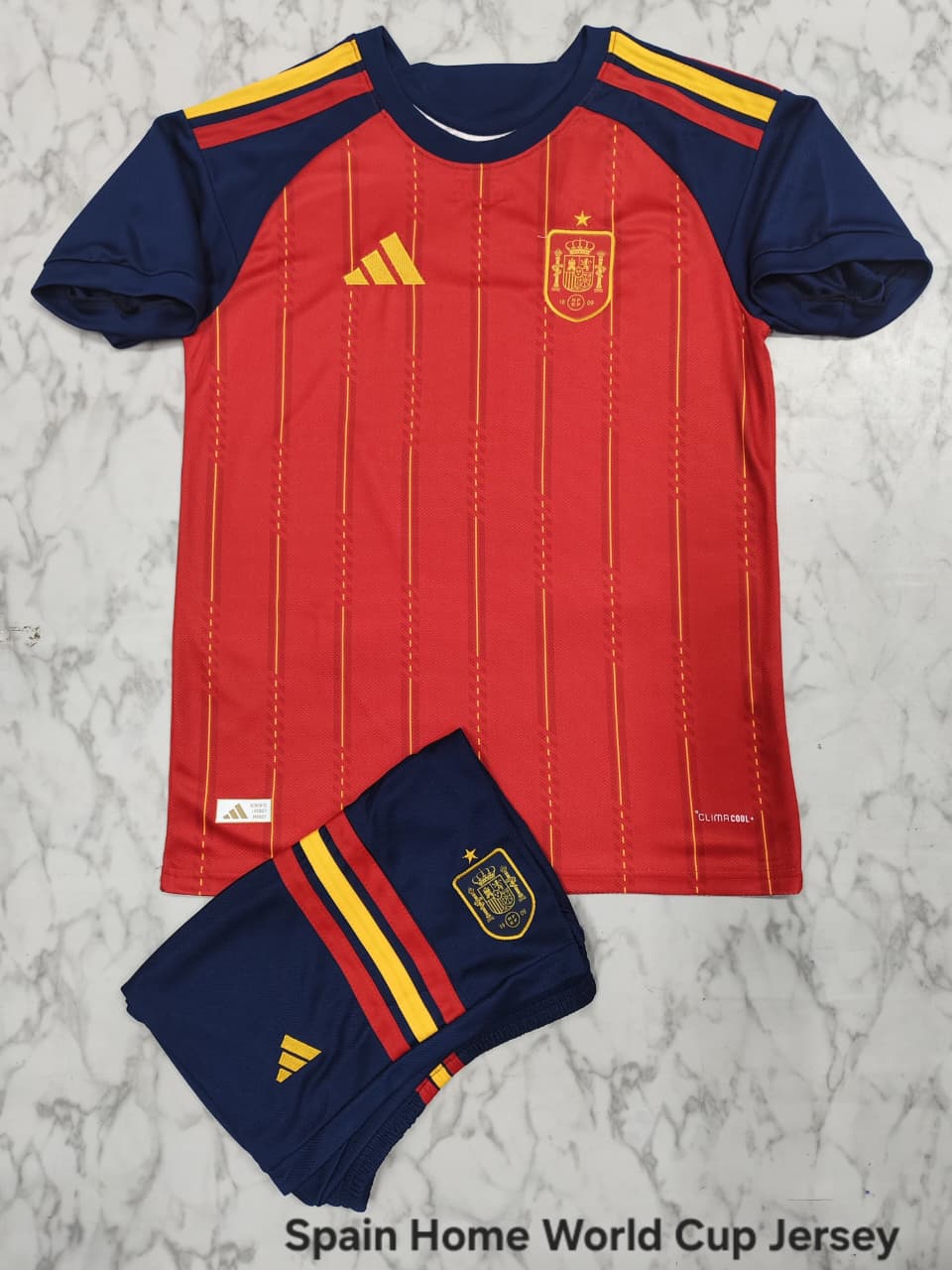 Spain Home 25/26 Football Jersey Set (Jersey + Shorts)
