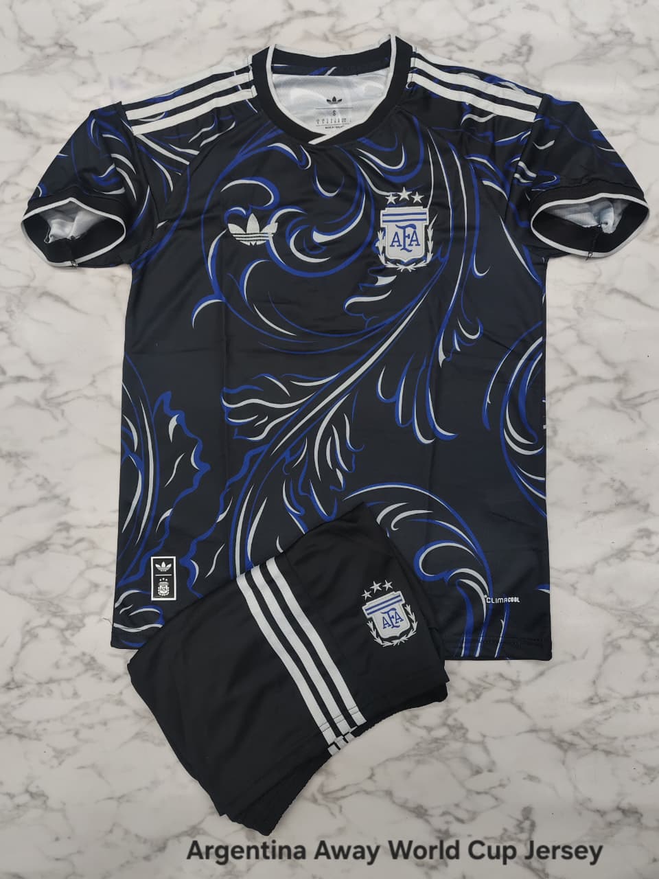 Argentina Away 25/26 Football Jersey Set (Jersey + Shorts)