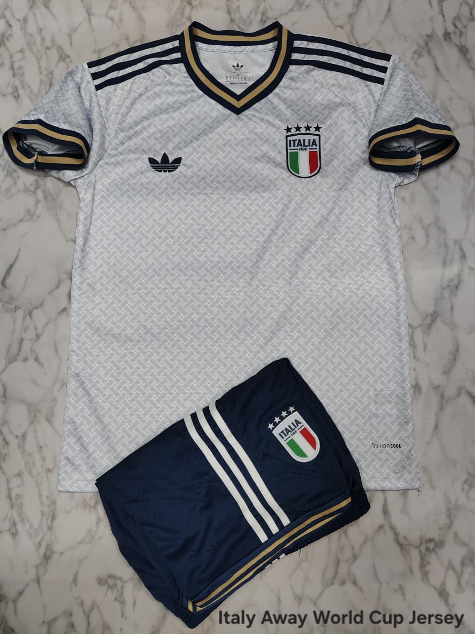 Italy Away 25/26 Football Jersey Set (Jersey + Shorts)