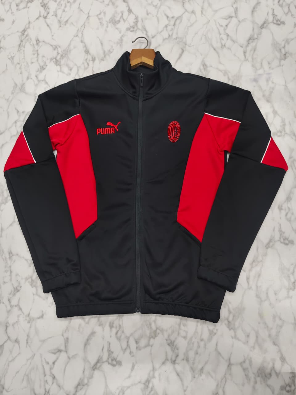 Ac Milan Black Club Jacket – Krishna Sports