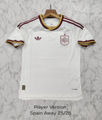 Spain Away 2026 Player Version Football Jersey