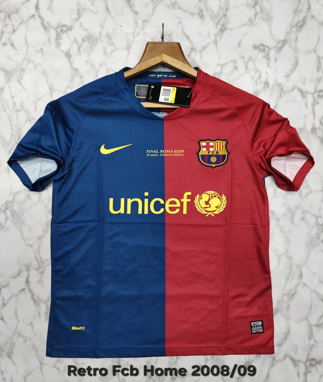 FC Barcelona Home 2008/09 Retro Football Jersey Master Quality