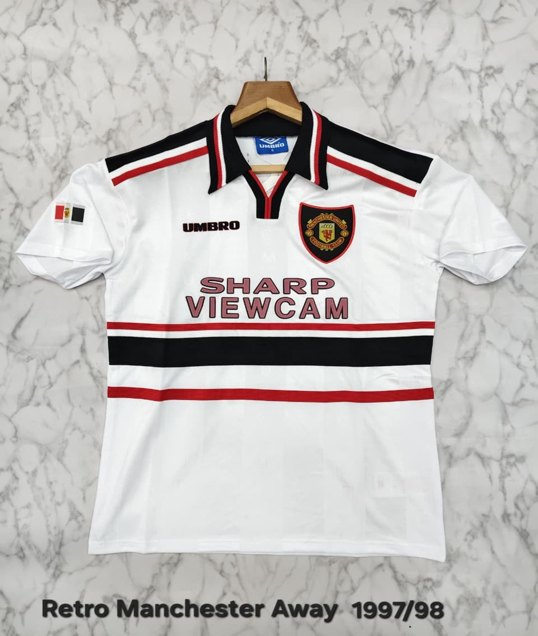 Manchester United Away 1997/98 Retro Football Jersey Master Quality