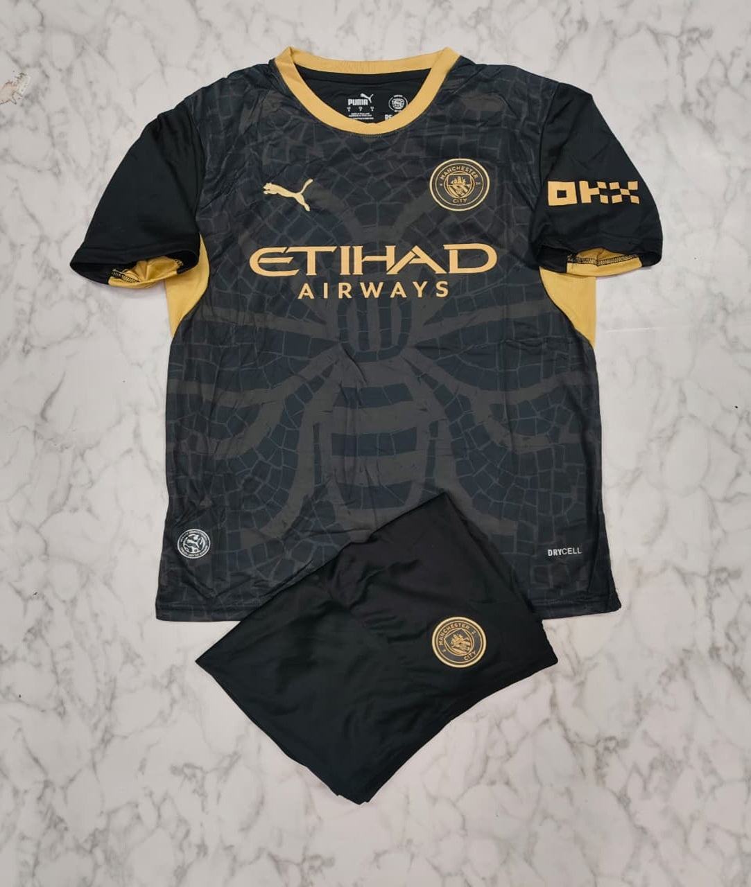 Manchester City Away 26/27 Football Jersey Set (Jersey + Shorts)