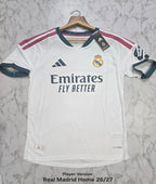 Real Madrid Home 26/27 Player Version Football Jersey