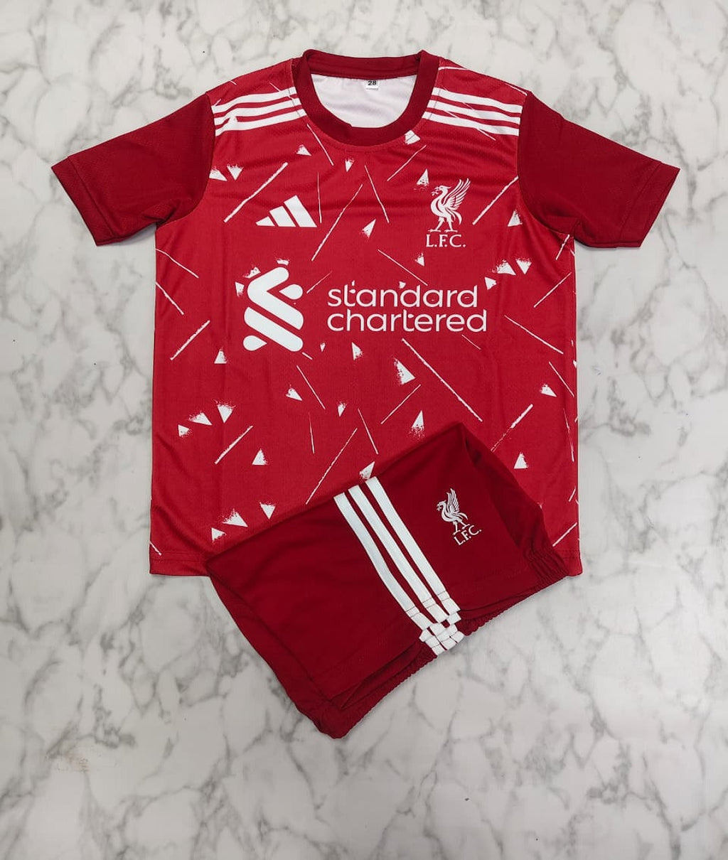 Liverpool Home 26/27 Kids India Football Jersey Set (Jersey + Shorts)