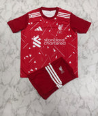 Liverpool Home 26/27 Kids India Football Jersey Set (Jersey + Shorts)