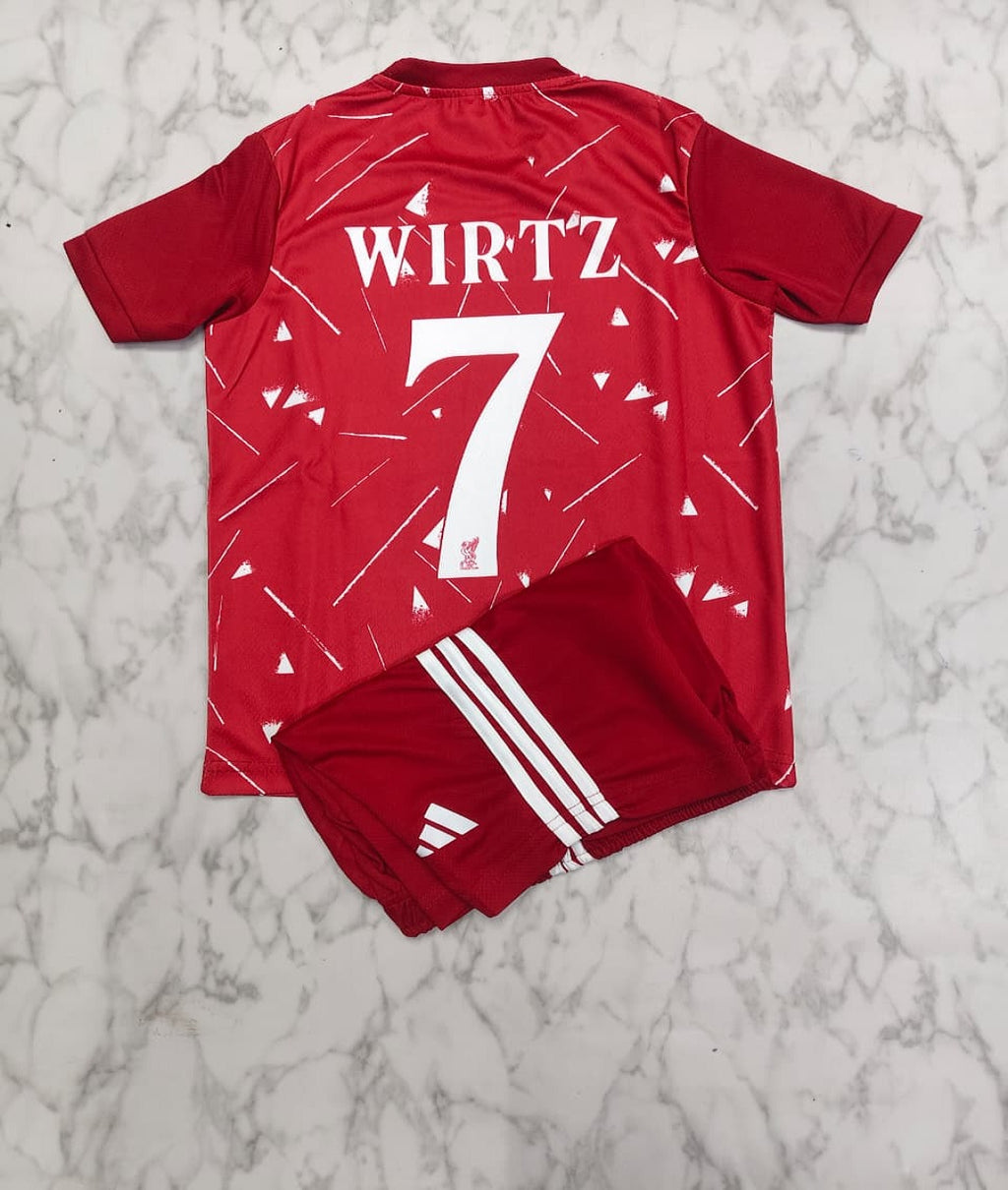 Liverpool Home 26/27 Kids India Football Jersey Set (Jersey + Shorts)