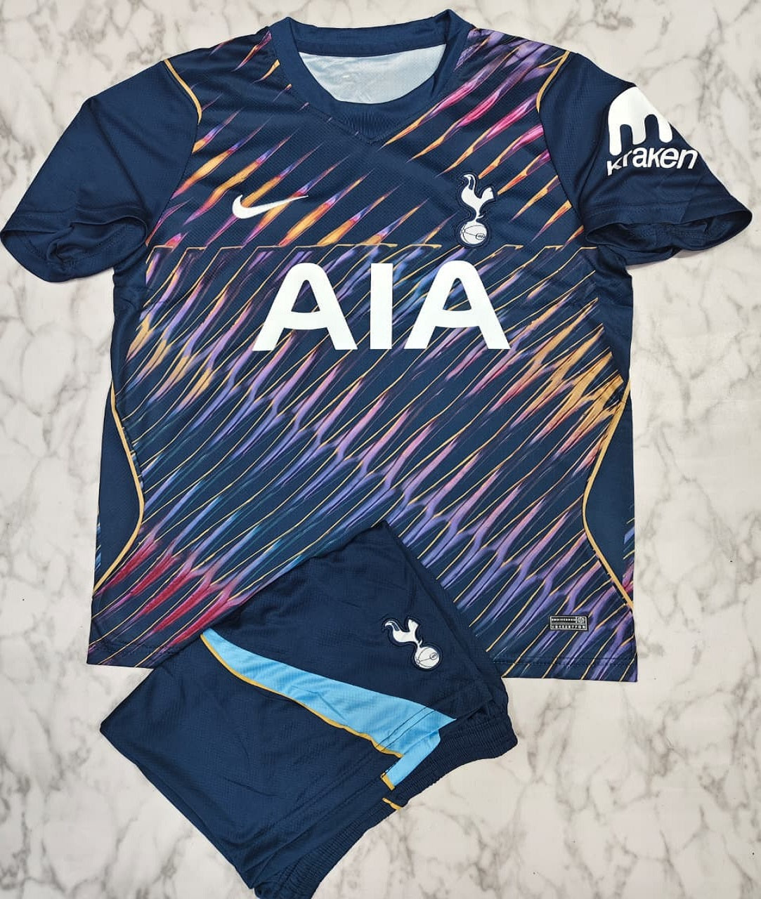 Tottenham Away 26/27 Football Jersey Set (Jersey + Shorts)