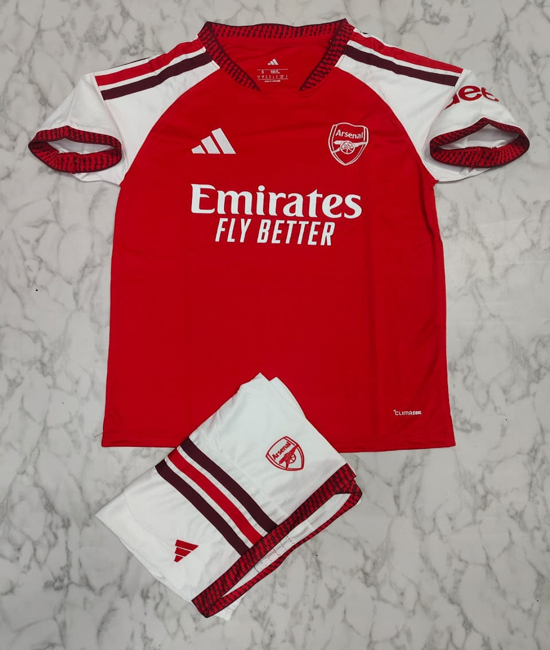 Arsenal Home 26/27 Football Jersey Set (Jersey + Shorts)