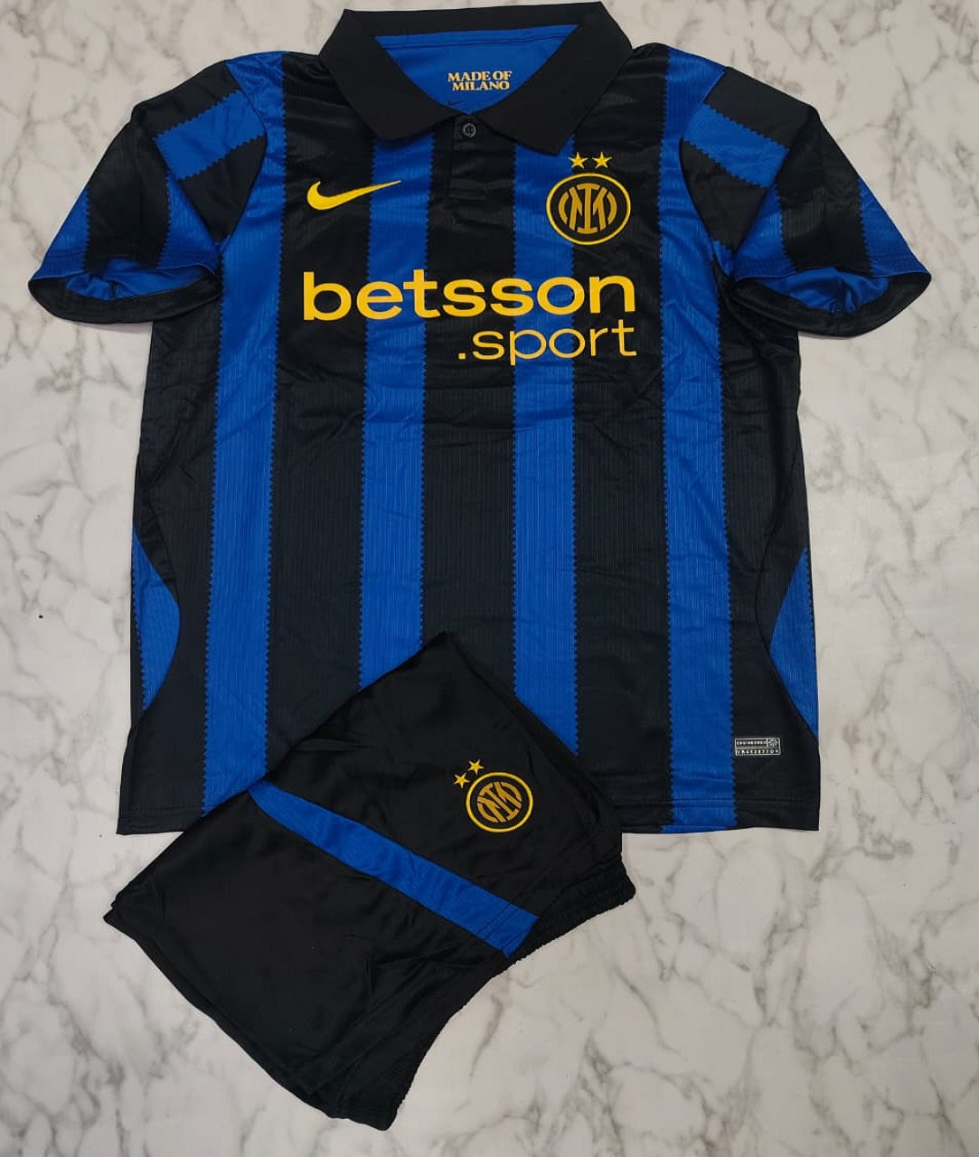 Inter Milan Home 26/27 Football Jersey Set (Jersey + Shorts)