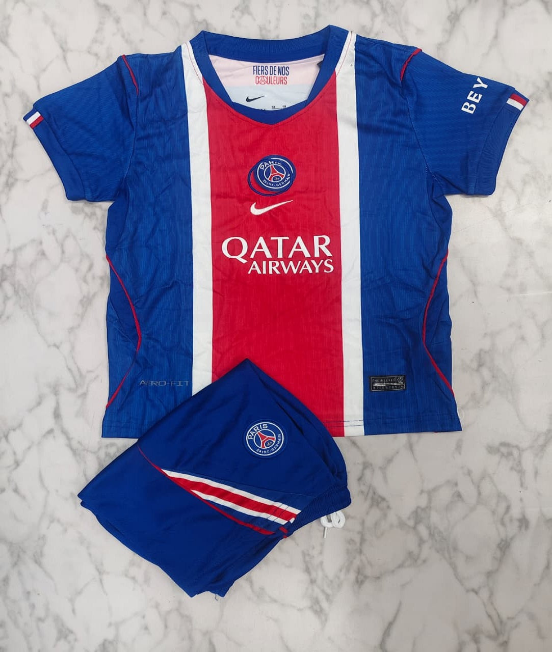 Paris Saint-Germain Home 26/27 Imported Kids Football Jersey Set (Jersey + Shorts)