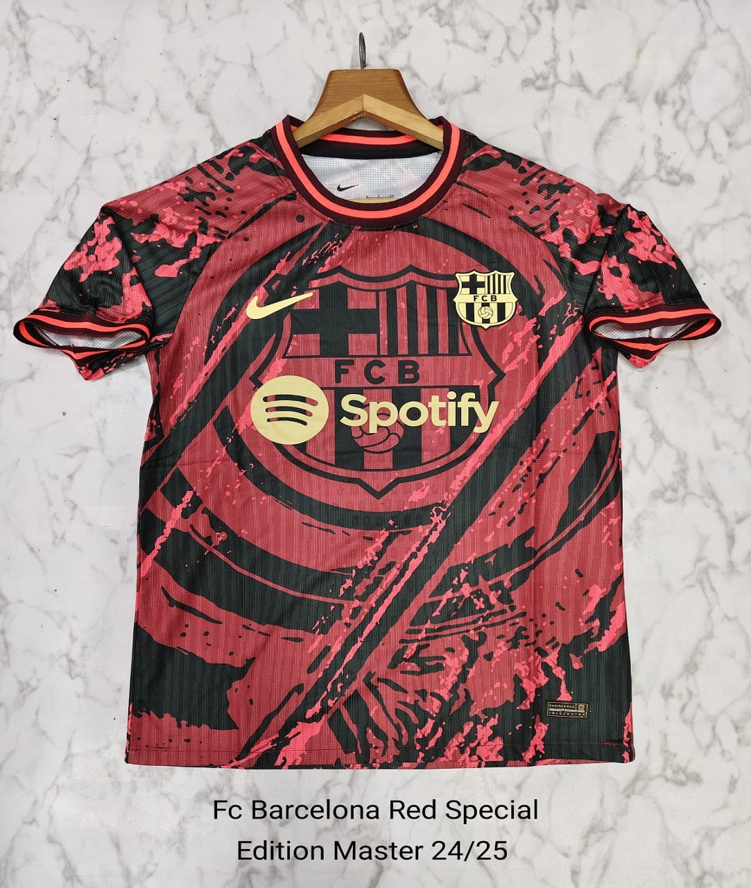 FC Barcelona 24/25 Red Special Edition Master Quality – Fan Version Football Jersey