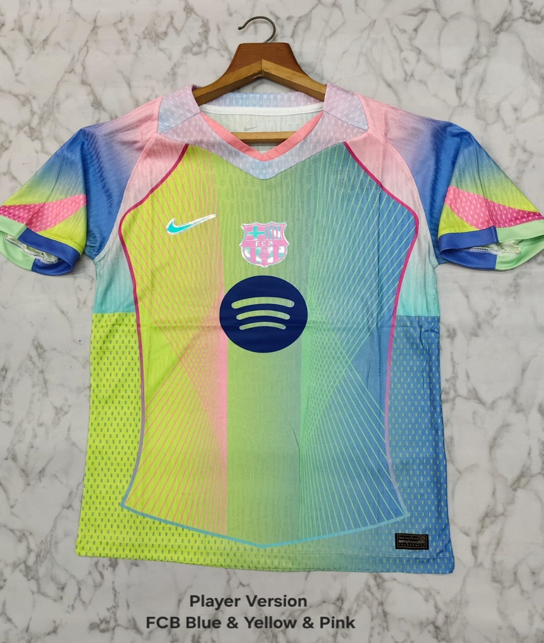 FC Barcelona Art 5 Special Edition Player Version Football Jersey