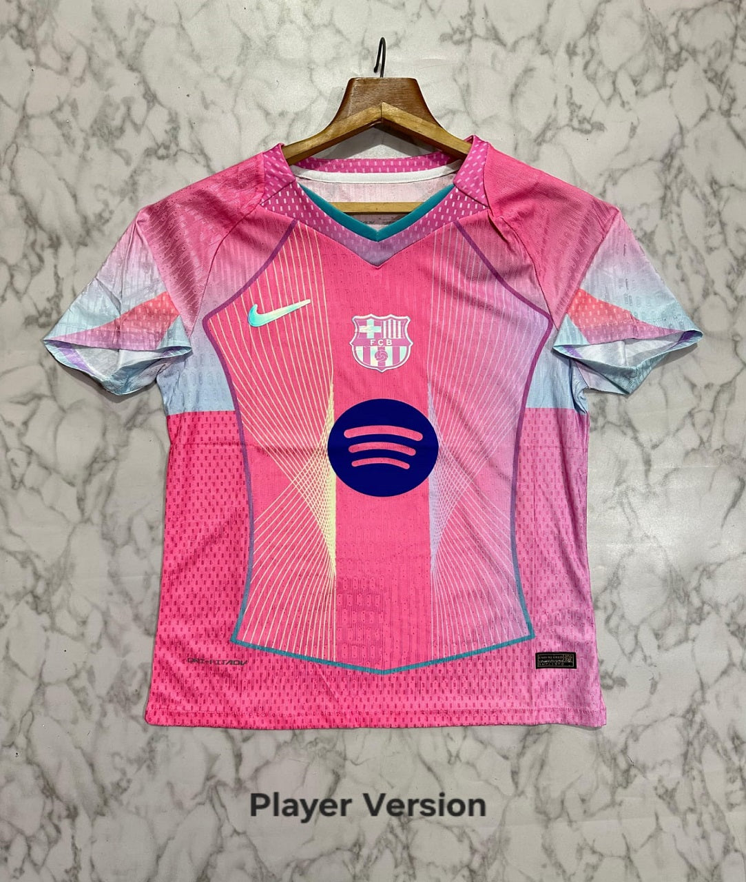 FC Barcelona Art 1 Special Edition Player Version Football Jersey