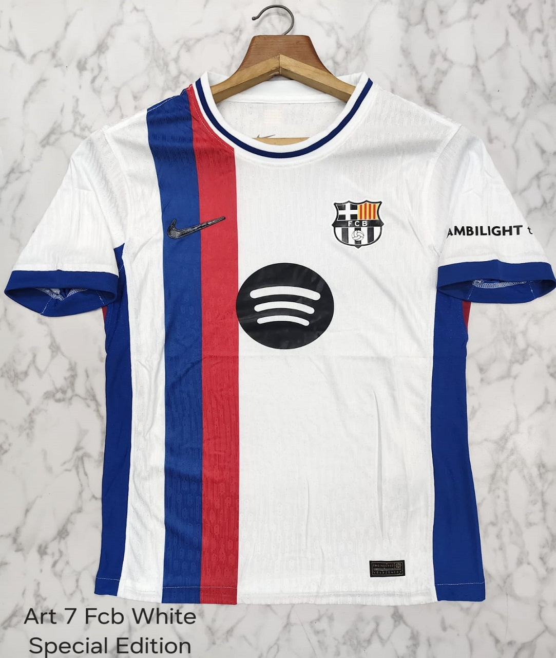 FC Barcelona Art 7 Special Edition Player Version Football Jersey