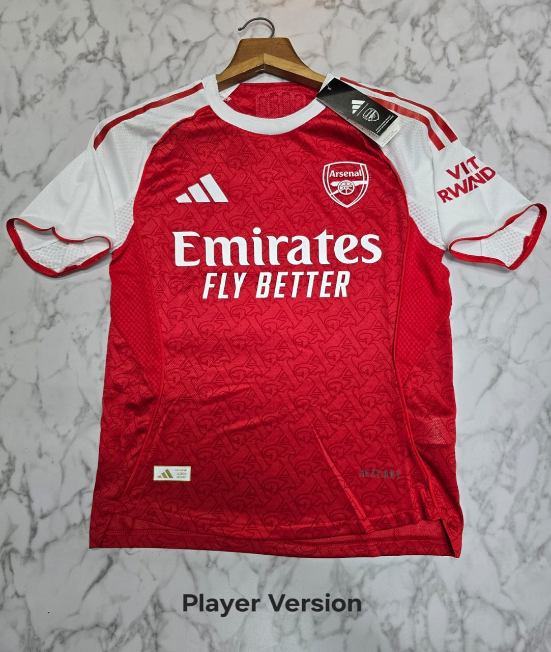 Arsenal Home 25/26 Player Version Football Jersey