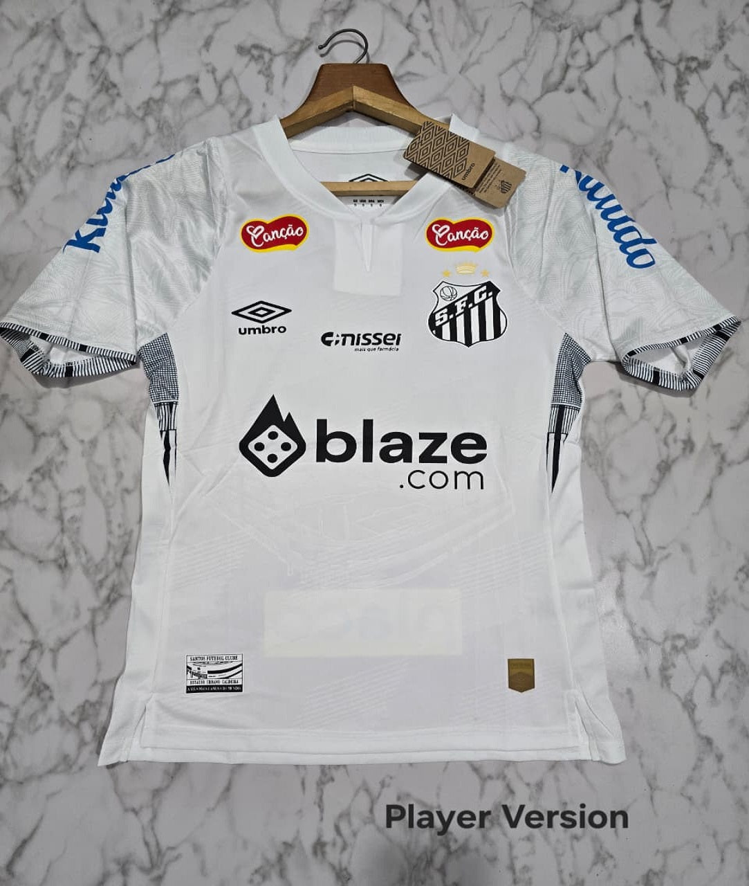 Santos Home 25/26 Player Version Football Jersey