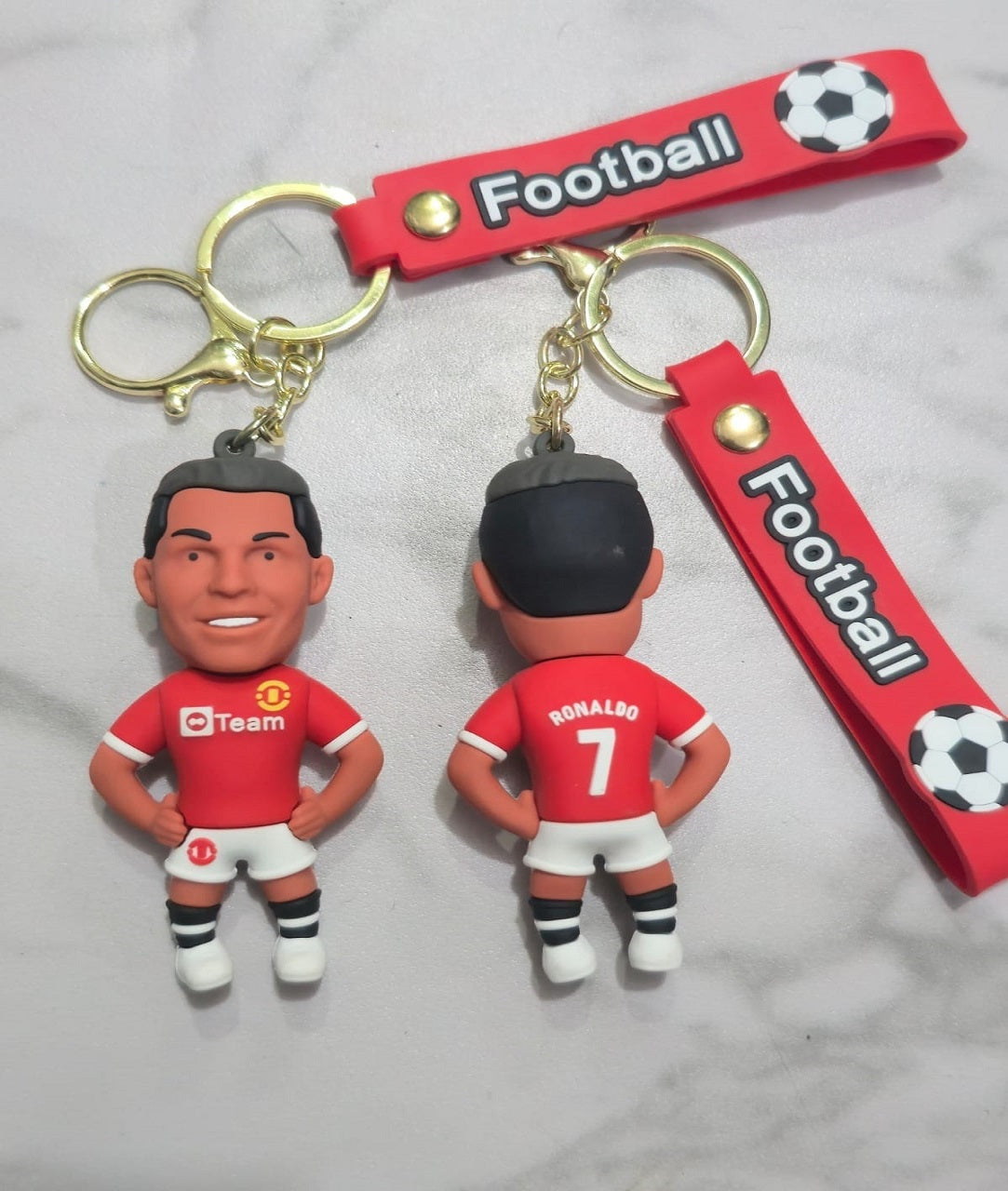 Cristiano Ronaldo 3D Portugal Home Keychain
