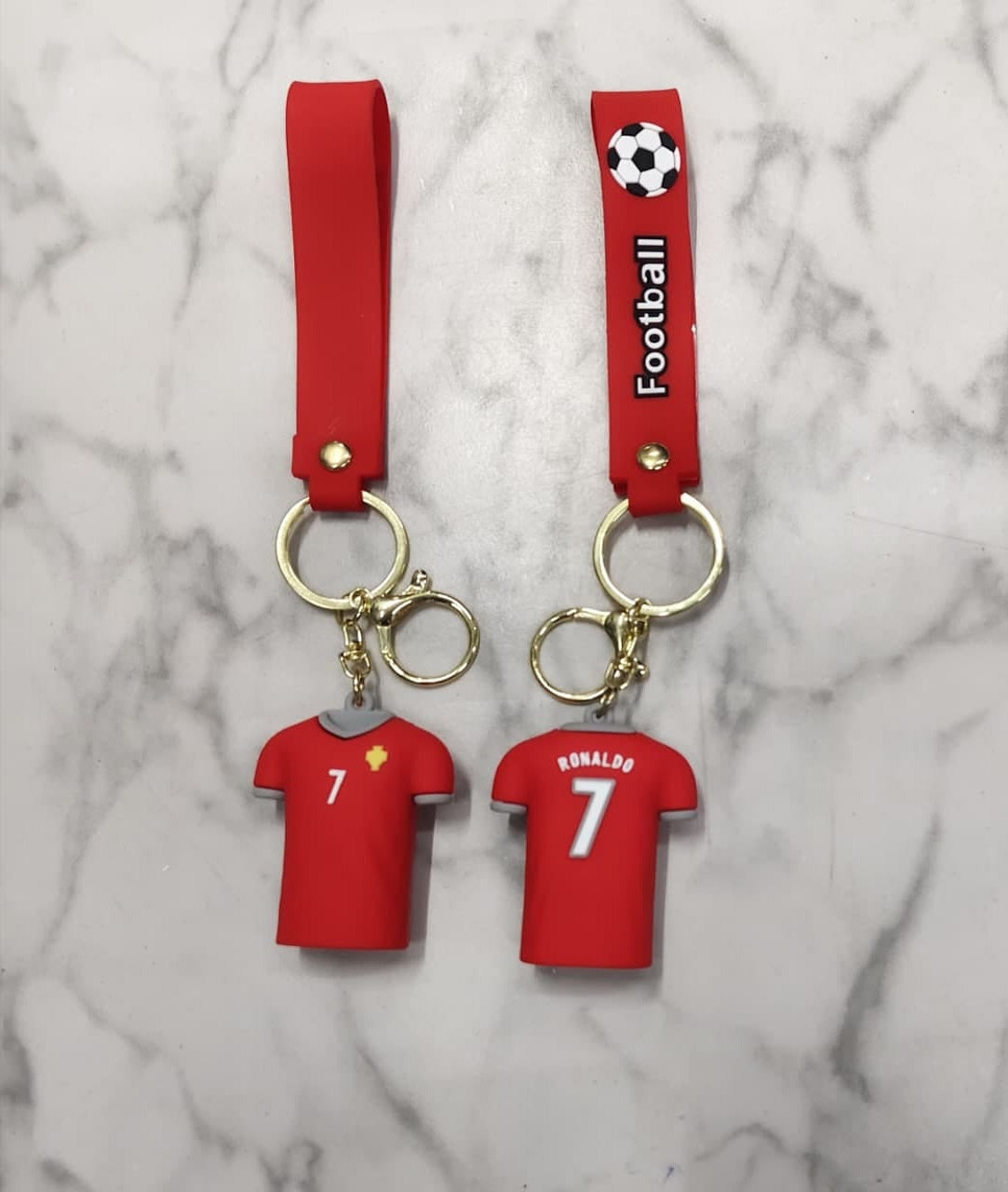 Cristiano Ronaldo 3D Football Jersey Keychain