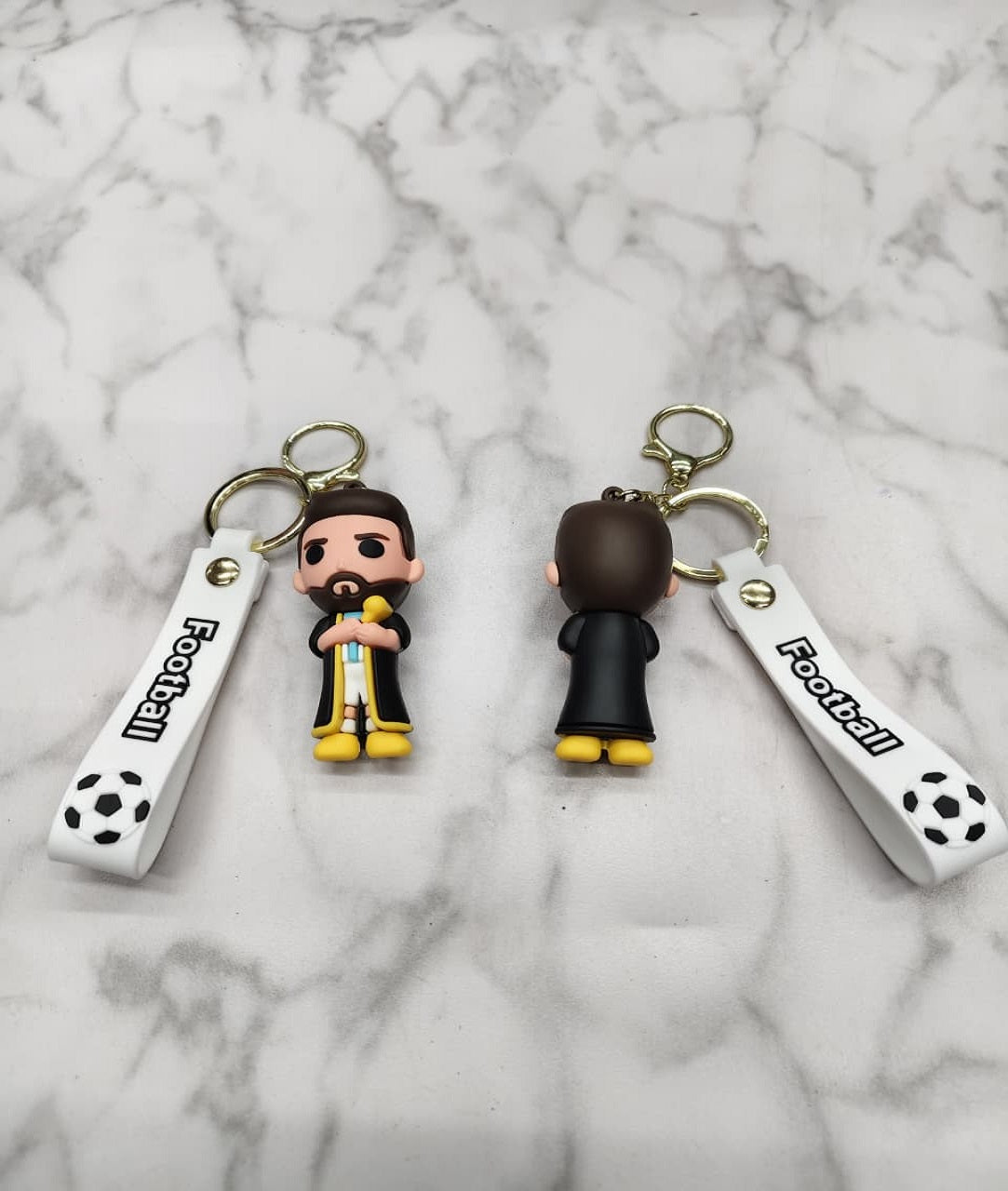 Lionel Messi "World Cup Champion" 3D Figure Keychain