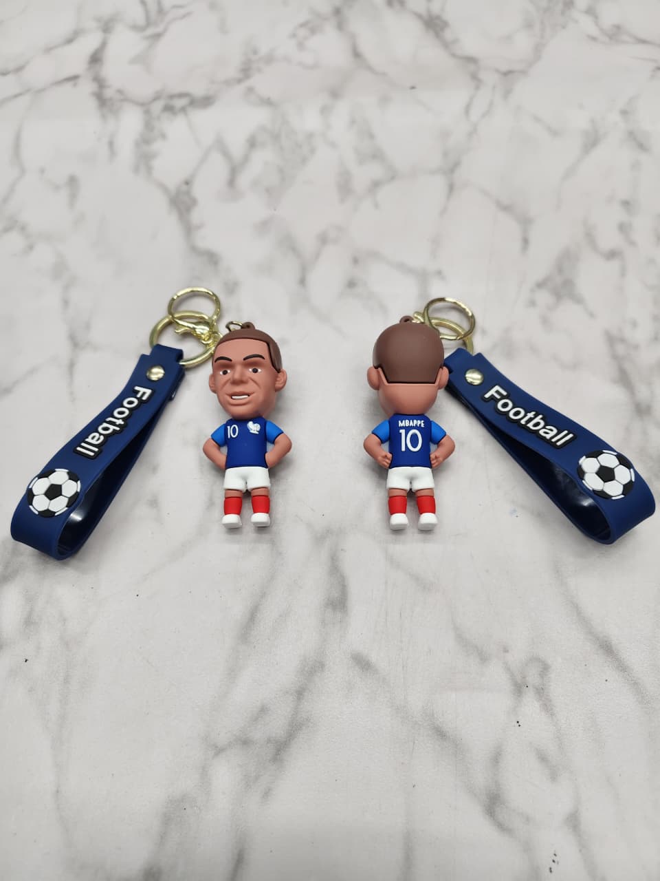 Mbappe 10 3D Football Keychain