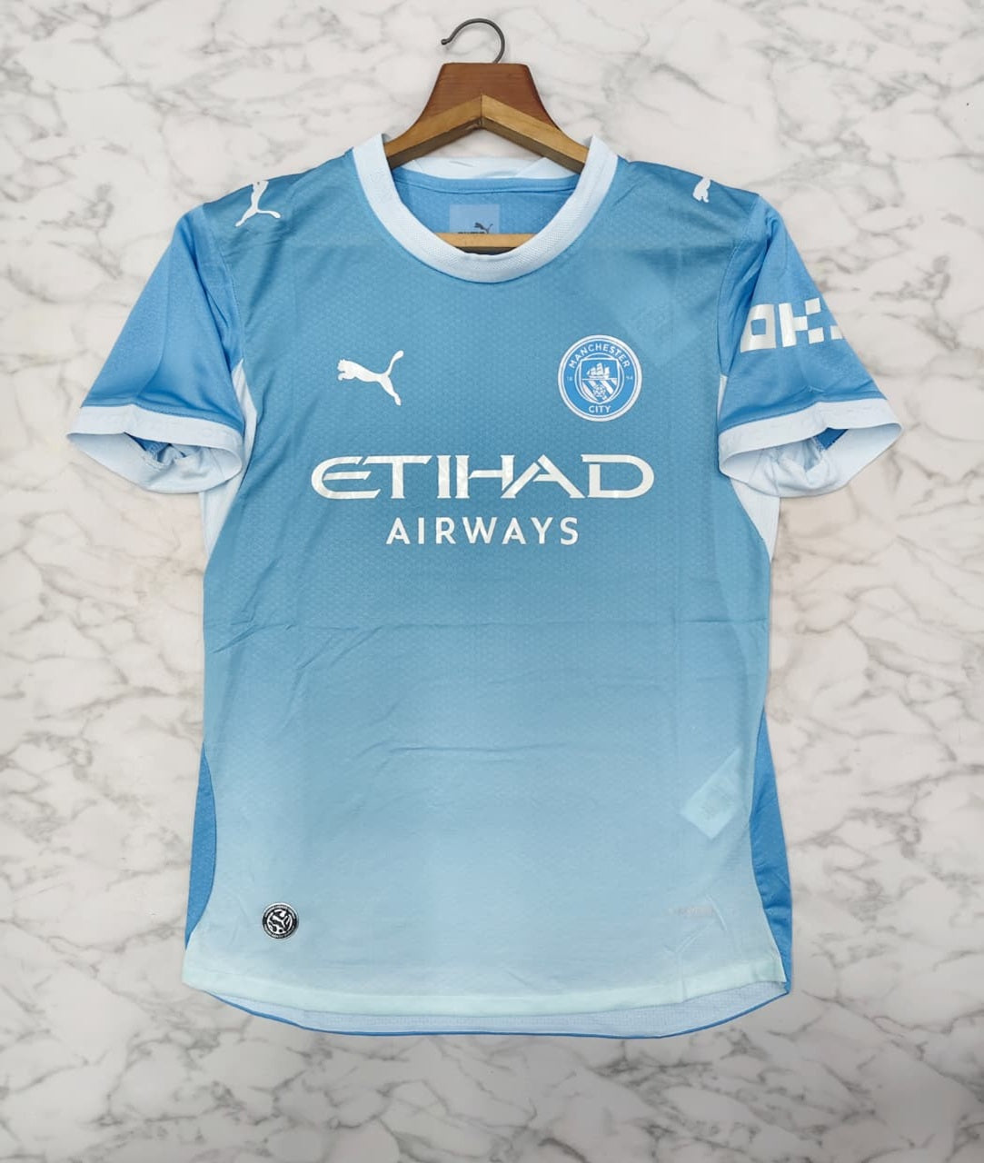 Manchester City Home 26/27 Player Version Football Jersey