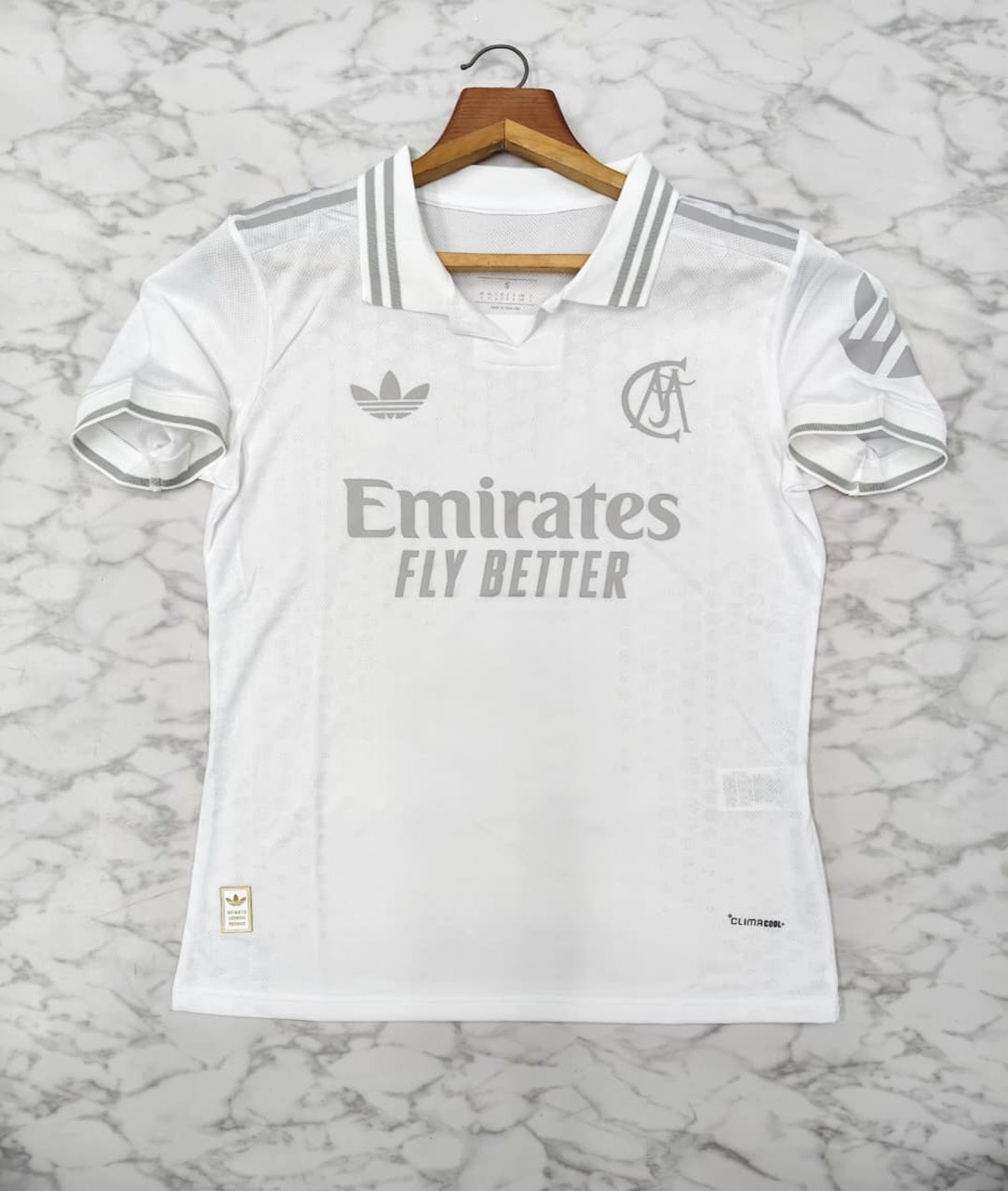 Real Madrid 125th Anniversary Edition Player Version Football Jersey