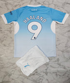 Manchester City Home 26/27 Kids India Football Jersey Set (Jersey + Shorts)