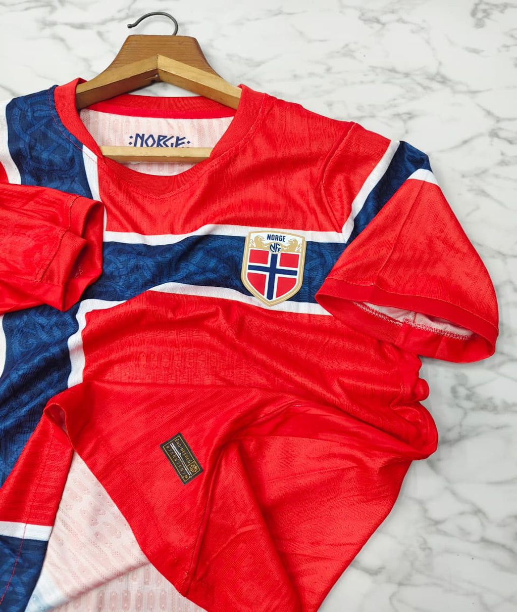 Norway Home 2026 Player Version Football Jersey