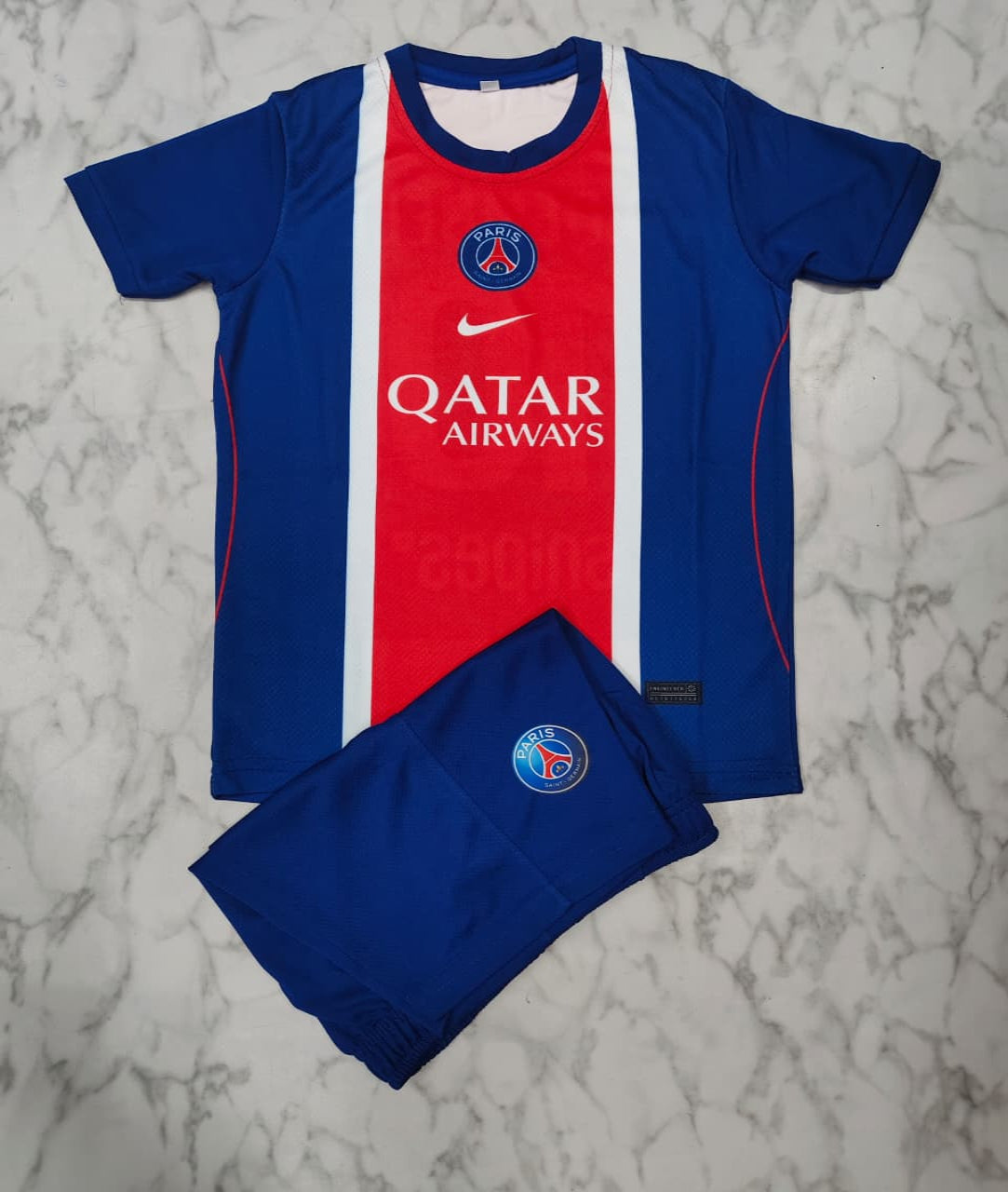 Paris Saint-Germain (PSG) Home 26/27 Kids India Football Jersey Set (Jersey + Shorts)