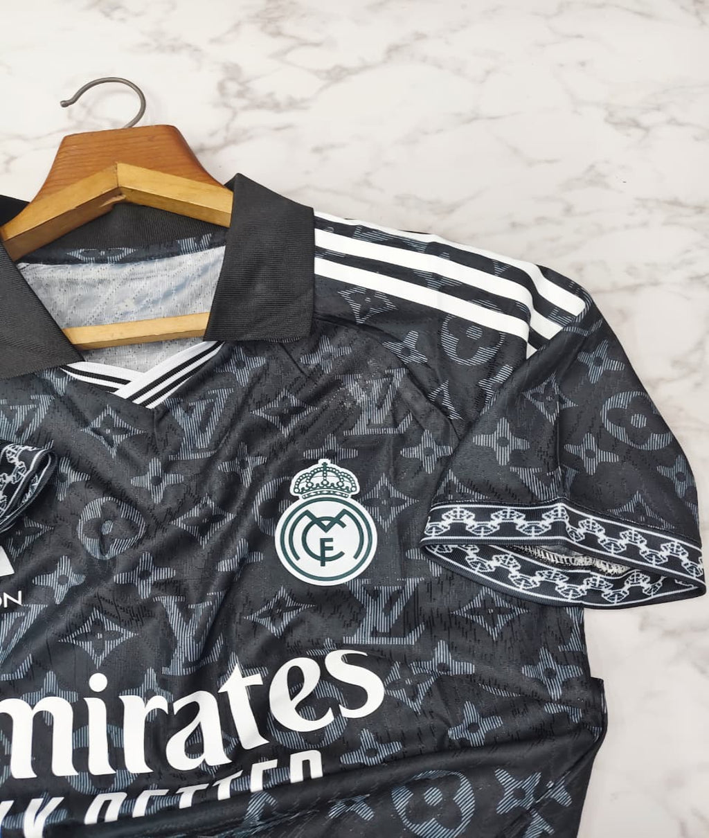 Real Madrid Louis Vuitton Edition Art 3 26/27 Player Version Football Jersey