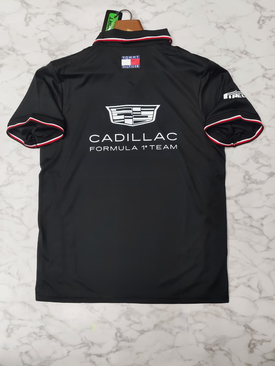 Cadillac Formula 1 Team Black Polo T-Shirt