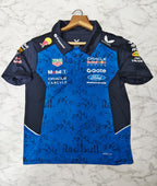 Red Bull Racing Motorsport Polo T-Shirt – Blue & Navy