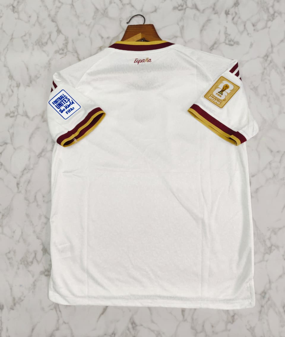 Spain Away 2026 Pplayer Version Football Jersey (With Badage)