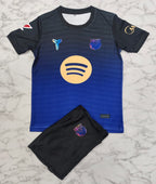 FC Barcelona Away 26/27 Kids India Football Jersey Set (Jersey + Shorts)