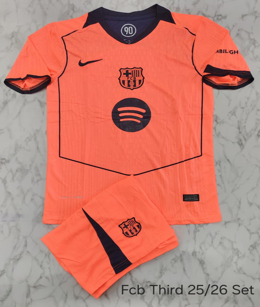 FC Barcelona Third 25/26 Football Jersey Set (Jersey + Shorts)