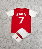 Arsenal Home 25/26 Kids India Football Jersey Set (Jersey + Shorts)