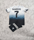 Real Madrid Fire Dragon Kids India Football Jersey Set (Jersey + Shorts)