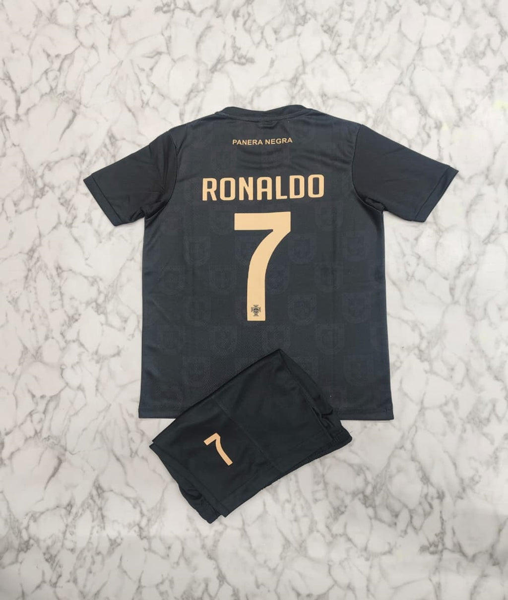 Portugal Special Edition Kids India Football Jersey Set (Jersey + Shorts)