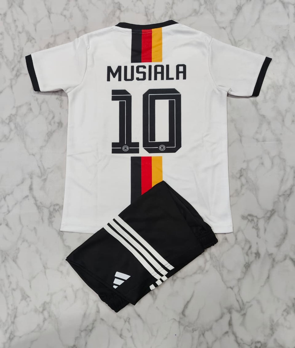 Germany Home 25/26 Kids India Football Jersey Set (Jersey + Shorts)